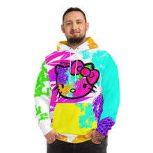 Load image into Gallery viewer, Hello Kitty Pop Art Fashion Hoodie (AOP)