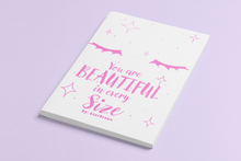 Load image into Gallery viewer, You are Beautiful in Every Size - Weight Loss Tracker