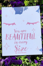 Load image into Gallery viewer, You are Beautiful in Every Size - Weight Loss Tracker Pre-Order***
