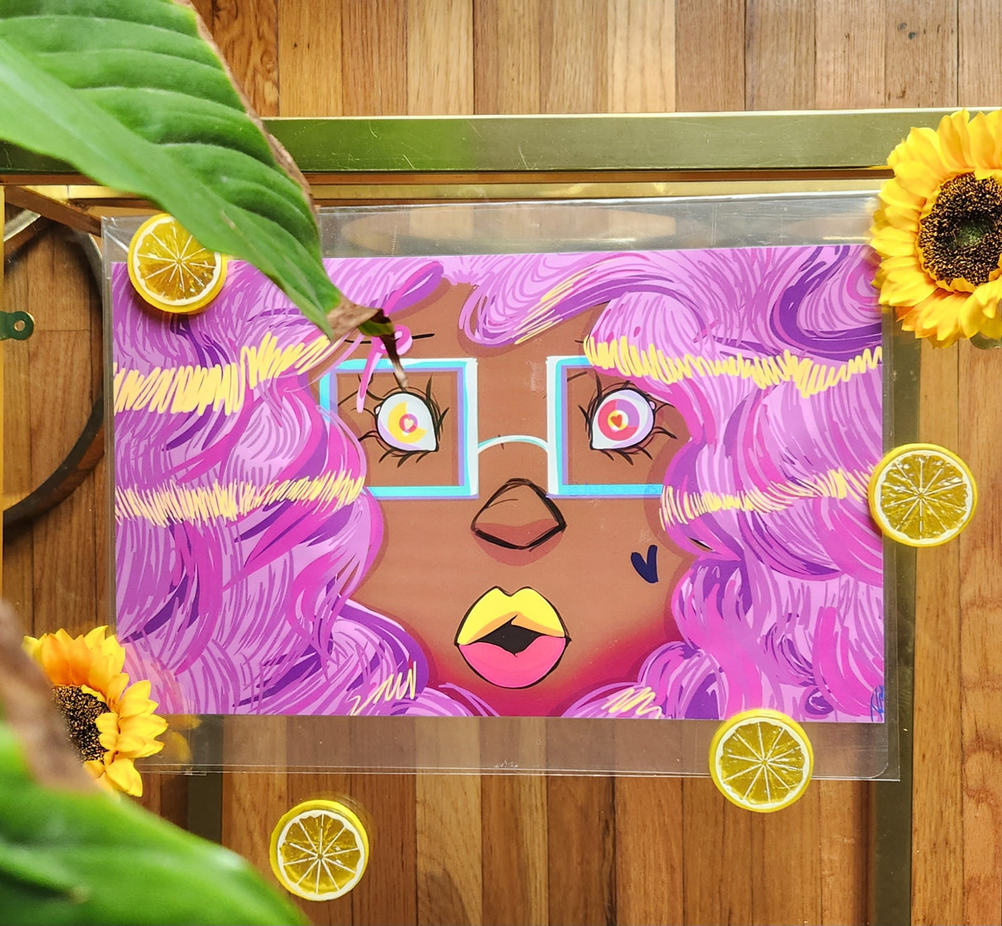 Strawberry Lemonade Print