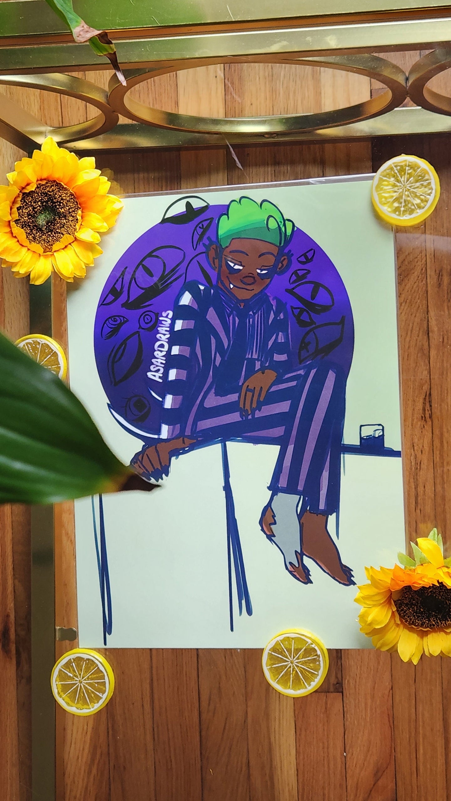 Black Beetlejuice Print