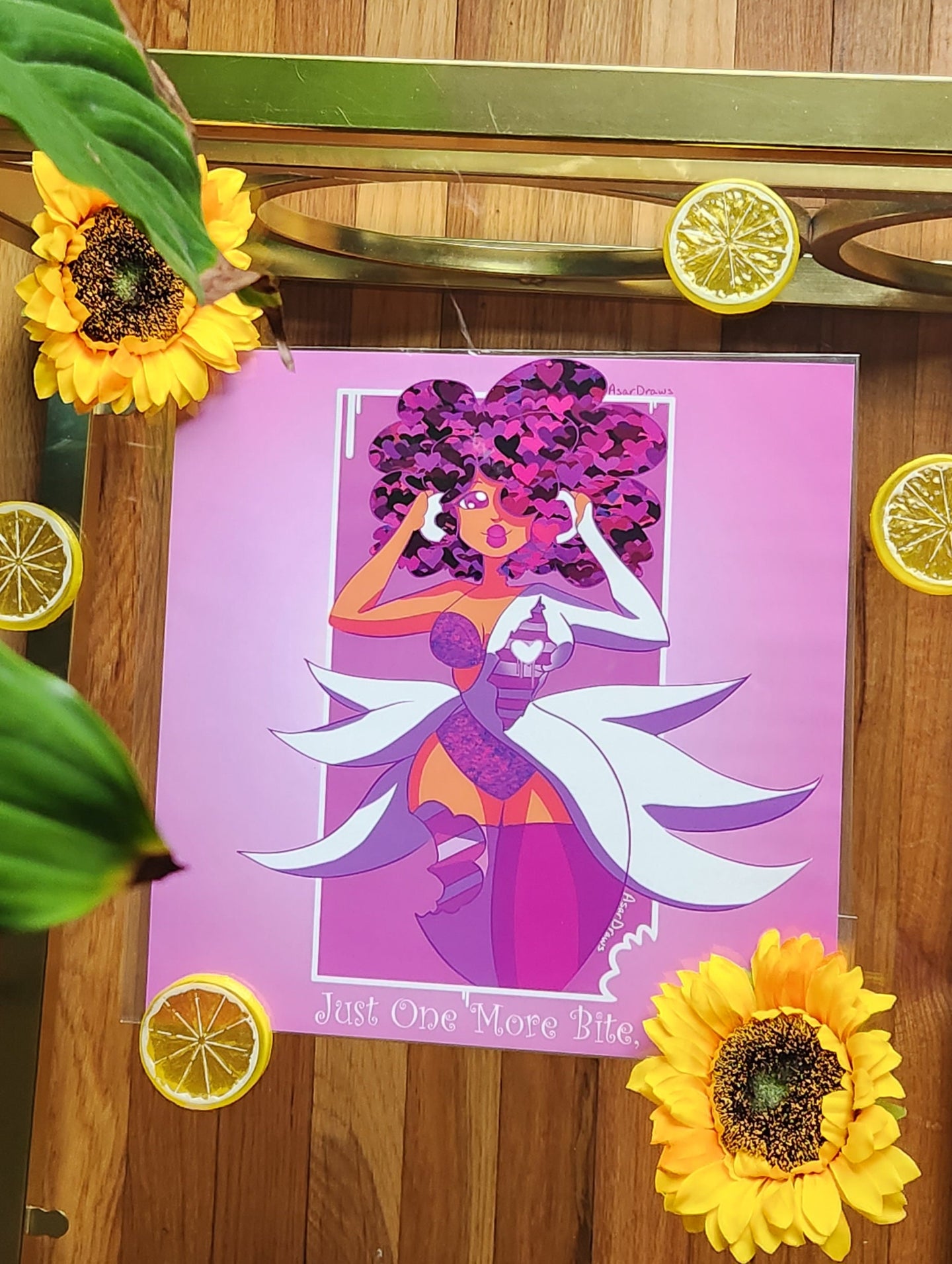 Cake Print I Just One More Bite