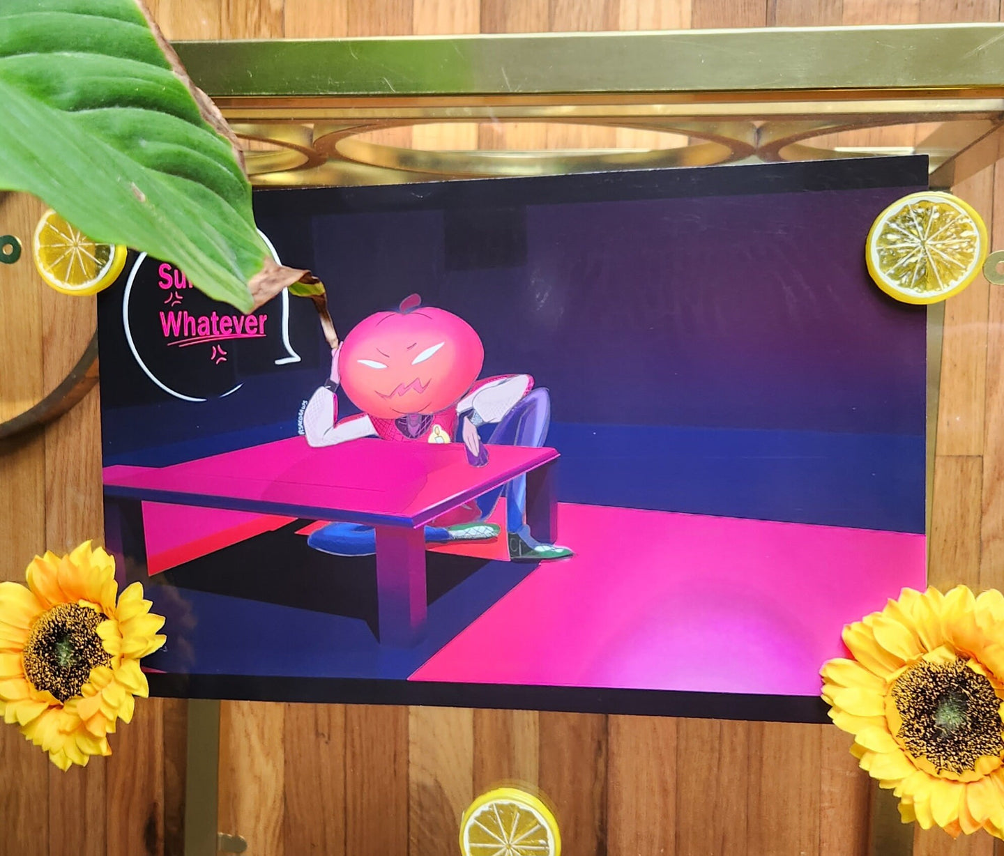 Pumpkin Boi Print l Sure Whatever