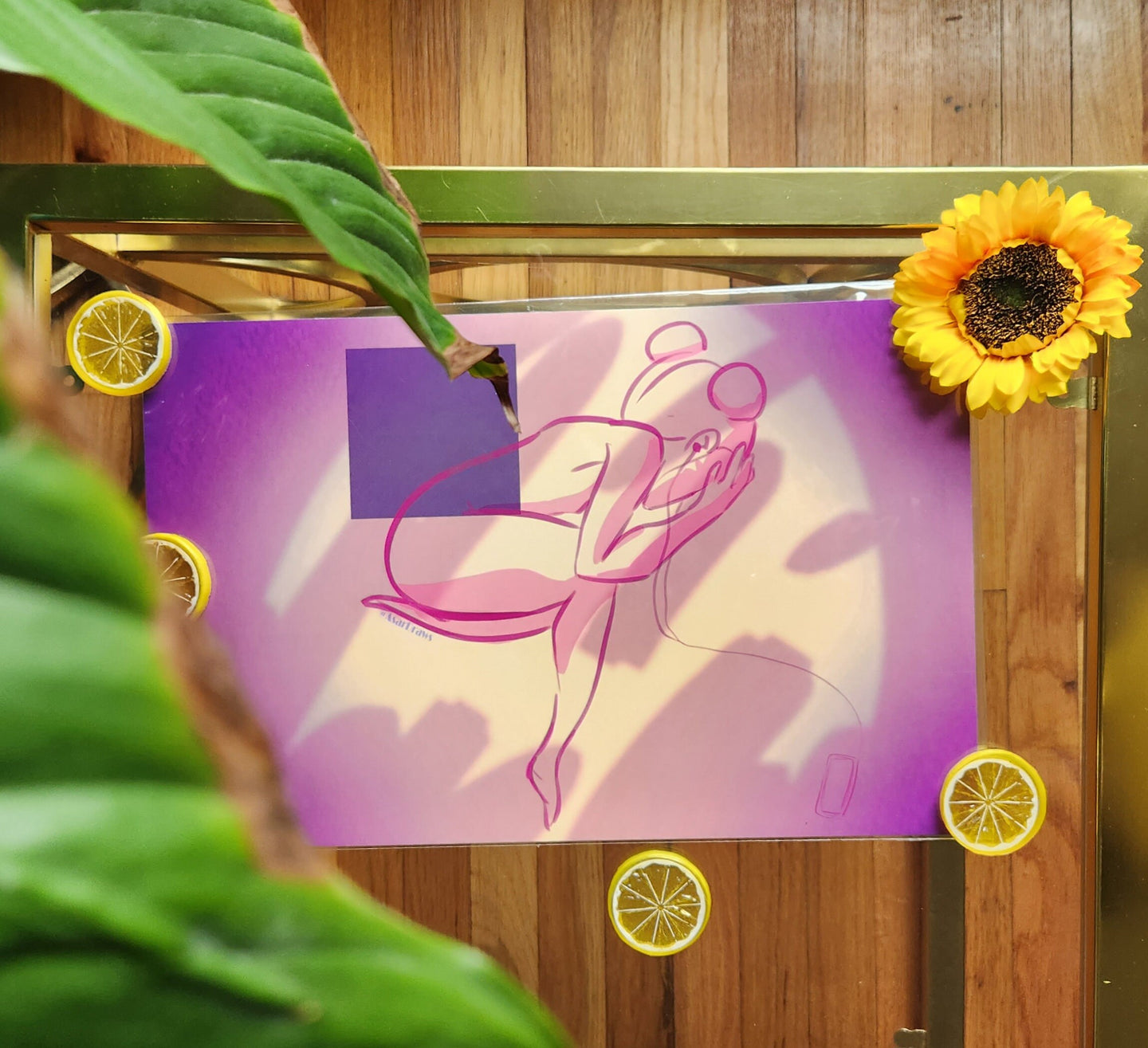 Hurt Print l Emotional Healing Art l Unrequited Love Print