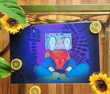 Load image into Gallery viewer, BoomBox Print l Heartbroken l Emotional Art
