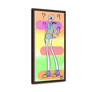 ???? Vertical Framed Premium Gallery Wrap Canvas