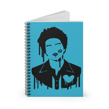 Load image into Gallery viewer, Kiss Love Print Spiral Notebook - Ruled Line
