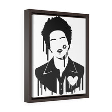 Load image into Gallery viewer, Kiss Love Print Vertical Framed Premium Gallery Wrap Canvas
