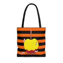 Load image into Gallery viewer, Tick or Treat bag of All Candy No Apples of AOP Tote Bag
