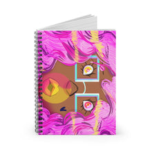Load image into Gallery viewer, Strawberry Lemonade Spiral Notebook - Ruled Line
