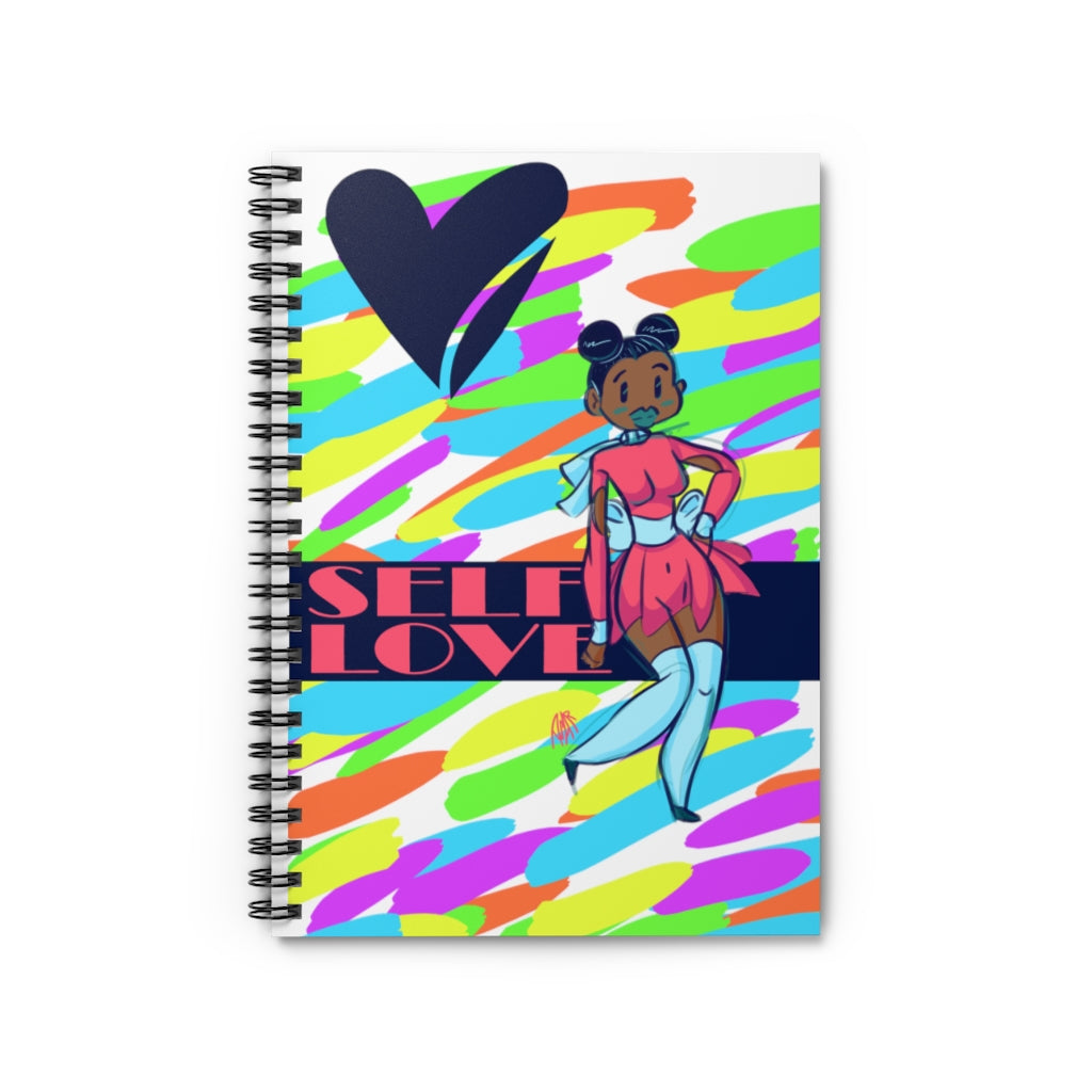 Self Love Spiral Notebook - Ruled Line