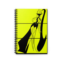 Load image into Gallery viewer, Huevember D1 Spiral Notebook - Ruled Line
